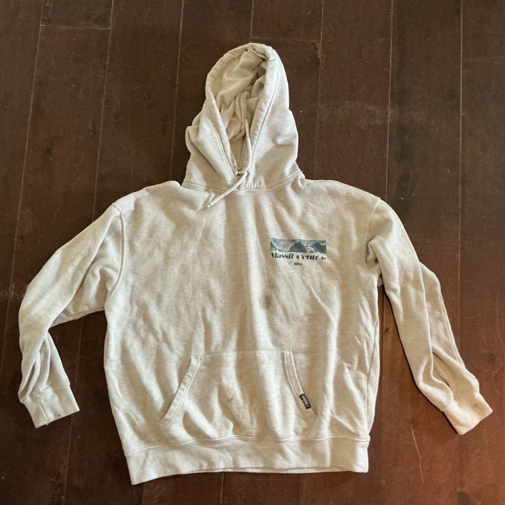 Primark Men's Light Beige Hoodie